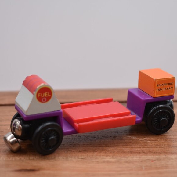 Culdee Forklift Flatbed Knafford Orchard Apple Cargo Car Thomas & Friends Trains - Picture 10 of 16